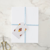 ijsje - poo emoji cadeaulabel (Met Touw)