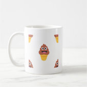 ijsje - poo emoji koffiemok (Links)