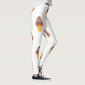 ijsje - poo emoji - leggings (Rechts)