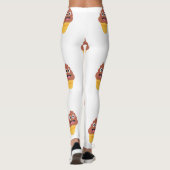 ijsje - poo emoji - leggings (Achterkant)