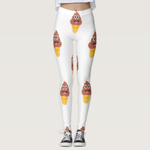 ijsje - poo emoji - leggings