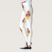 ijsje - poo emoji - leggings (Links)