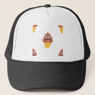 ijsje - poo emoji trucker pet