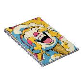 Ijsje Pop Art Explosie Notitieboek (Rechterzijde)