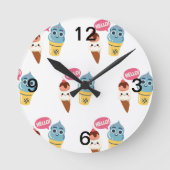 ijsje ronde klok (Voorkant)