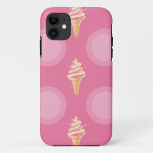 ijsje, roze Case-Mate iPhone case