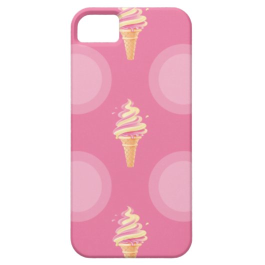 ijsje, roze Case-Mate iPhone case (Achterkant)