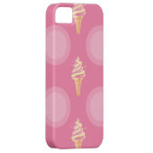 ijsje, roze Case-Mate iPhone case (Back/Rechts)