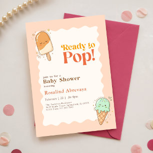 Ijsje Schattige Zomer Popsicle Baby Shower Kaart