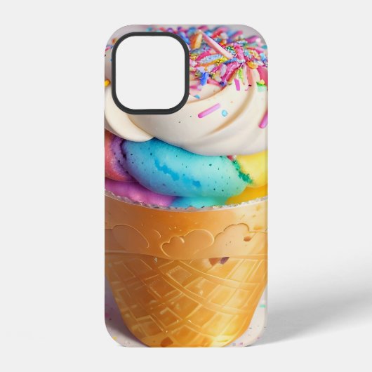 Ijsje strooigoed iPhone hoesje (Achterkant)