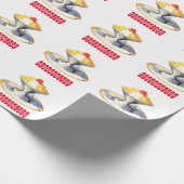 ijsje sundae retro dessert food wrappi cadeaupapier (Hoek)