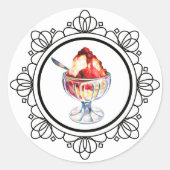  ijsje Sundae sticker (Voorkant)
