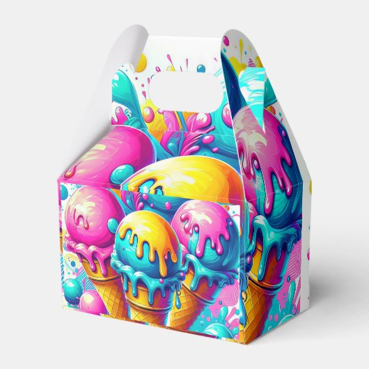 ijsje verjaardagsfeestje bedankdoosjes (Achterkant)