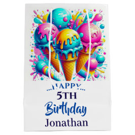 ijsje verjaardagsfeestje medium cadeauzakje