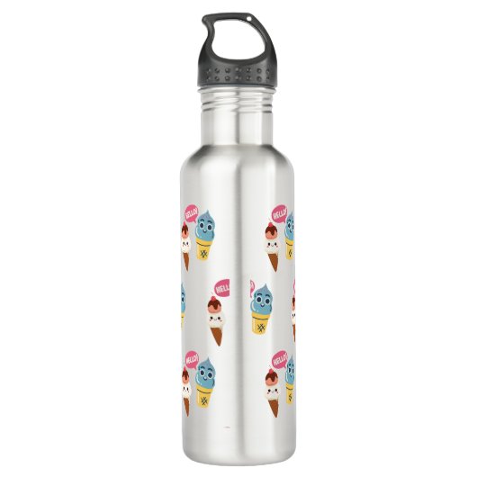 ijsje waterfles  (Achterkant)