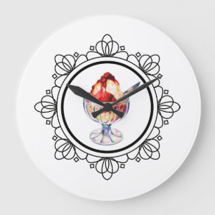 ijsje zonsonderklokje grote klok