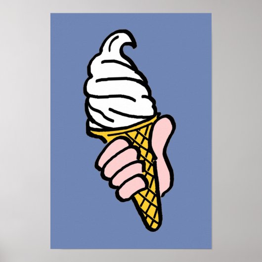 Ijsjehoesje Ontwerp Poster (Voorkant)