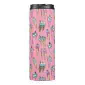 Ijsjehoorn patroon thermosbeker (Achterkant)