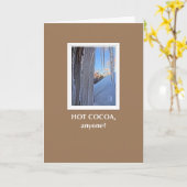 IJsjes bij Sunrise Hot Cocoa? Kaart (Gele Bloem)