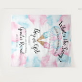 Ijsjes geslacht bekendmaking achtergrond. wandklee wandkleed (Voorkant (horizontaal))