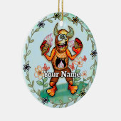 Ijsjes Monster Keramisch Ornament (Rechts)