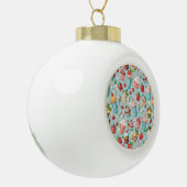 Ijsjes Pret Keramische Bal Ornament (Links)
