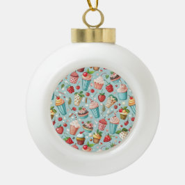 Ijsjes Pret Keramische Bal Ornament