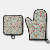 Ijsjes Pret Ovenwant & Pannenlap Set (Voorkant)