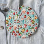 Ijsjes Pret Ronde Button 6,0 Cm (In situ)
