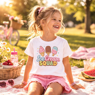 Ijsjes Team Lief Cartoontje Ijslolly T-shirt