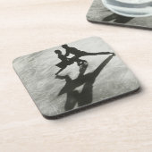 IJskaastpaar Bier Onderzetter (Linkerzijde)