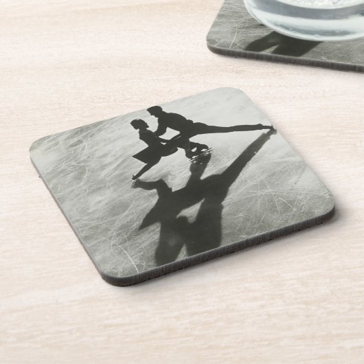 IJskaastpaar Bier Onderzetter (Linkerzijde)