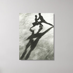 IJskaastpaar Canvas Afdruk