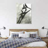 IJskaastpaar Canvas Afdruk (Insitu (Slaapkamer))