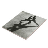 IJskaastpaar Tegeltje (Zijkant)