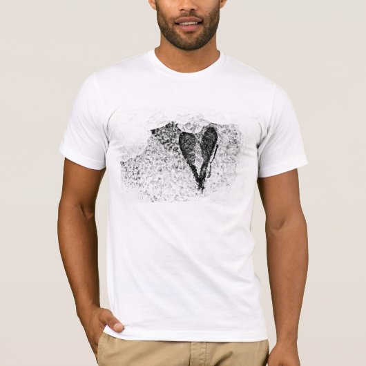ijskap uit liefde t-shirt (Voorkant)