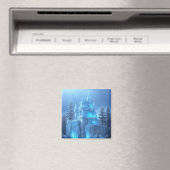 IJskasteel van Frozen Dreams Magnet (Insitu (Vaatwasser))