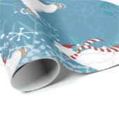 IJskateboarpapier voor Beren Cadeaupapier (Rol Hoek)