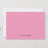 IJskateeg van meisjes Kaart (Achterkant)