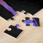 IJskatpuzzel (vrouwen schaatsen) Legpuzzel (Zijkant)