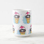 ijskegel waterverf koffiemok (Center)