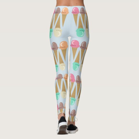 ijskegel-zone leggings (Achterkant)