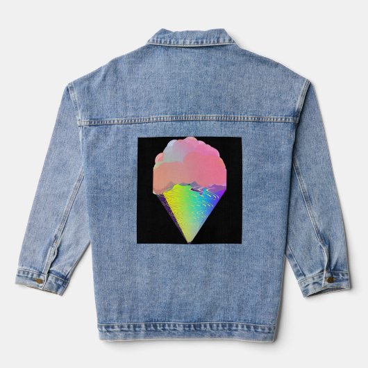 IJskie Denim Jacket (Achterkant)