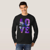 IJskie-overloop voor meisjes T-shirt (Voorkant volledig)