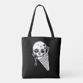 IJskiemkloon Tote Bag (Achterkant)