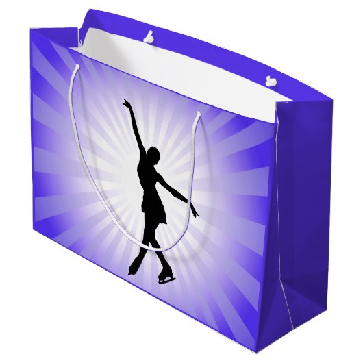 IJskies Cadeaus voor schenkingsontwerp Groot Cadeauzakje (Achterkant Gekanteld)