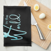 IJskies Handdoek Blade bevroren blauw beste gevoel (Quarter Fold)