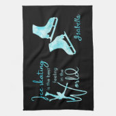 IJskies Handdoek Blade bevroren blauw beste gevoel (Verticaal)