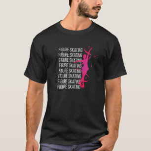 IJskijkfiguur Skater Premium T-shirt