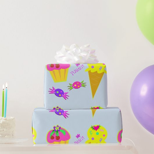 IJskit- en cuplokostpapier Cadeaupapier